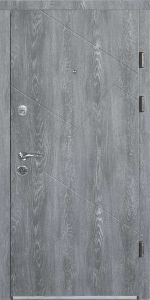 Вхідні двері Magda Doors 157.5/605.1 BLK 18014 фото Вхідні двері Magda Doors 157.5/605.1 BLK 18014 фото
