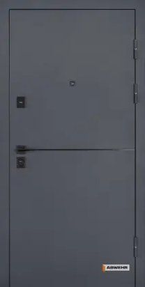 Вхідні металеві двері з терморозривом модель Solid комплектація Defender ABWEHR (KTM-76) 1733 фото